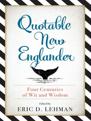 cover image of Quotable New Englander